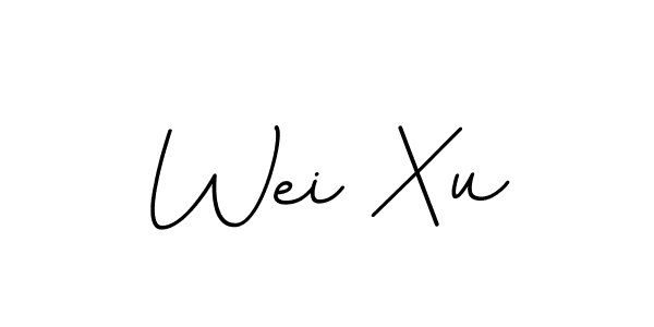 Create a beautiful signature design for name Wei Xu. With this signature (BallpointsItalic-DORy9) fonts, you can make a handwritten signature for free. Wei Xu signature style 11 images and pictures png