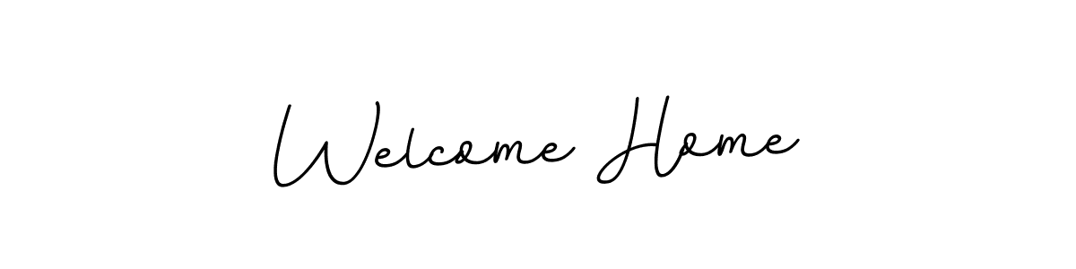 This is the best signature style for the Welcome Home name. Also you like these signature font (BallpointsItalic-DORy9). Mix name signature. Welcome Home signature style 11 images and pictures png