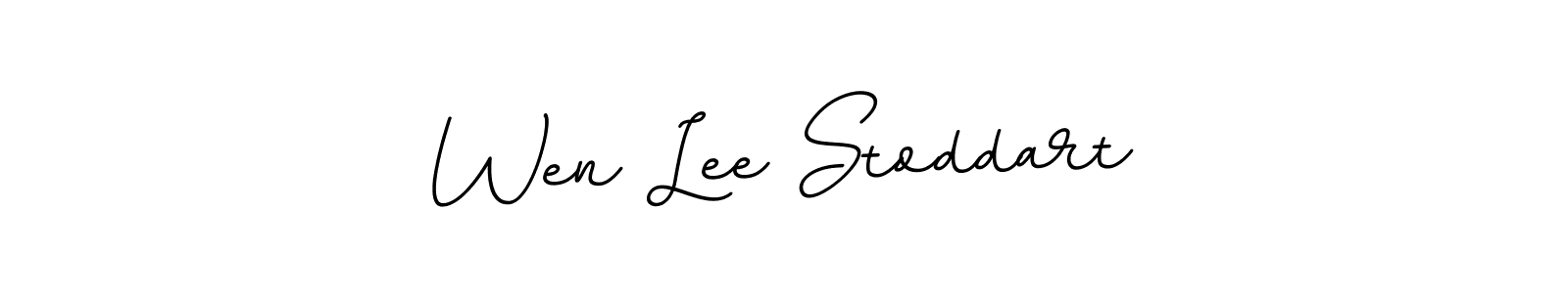 How to Draw Wen Lee Stoddart signature style? BallpointsItalic-DORy9 is a latest design signature styles for name Wen Lee Stoddart. Wen Lee Stoddart signature style 11 images and pictures png