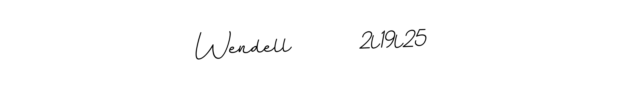 How to make Wendell       2l19l25 name signature. Use BallpointsItalic-DORy9 style for creating short signs online. This is the latest handwritten sign. Wendell       2l19l25 signature style 11 images and pictures png