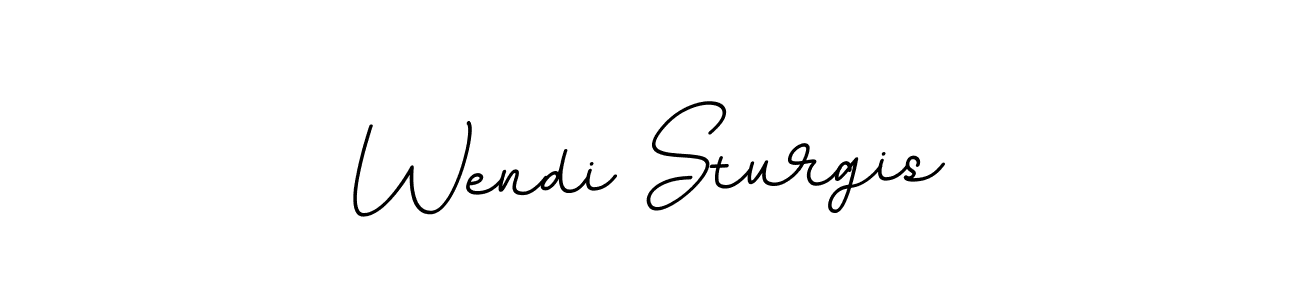Wendi Sturgis stylish signature style. Best Handwritten Sign (BallpointsItalic-DORy9) for my name. Handwritten Signature Collection Ideas for my name Wendi Sturgis. Wendi Sturgis signature style 11 images and pictures png