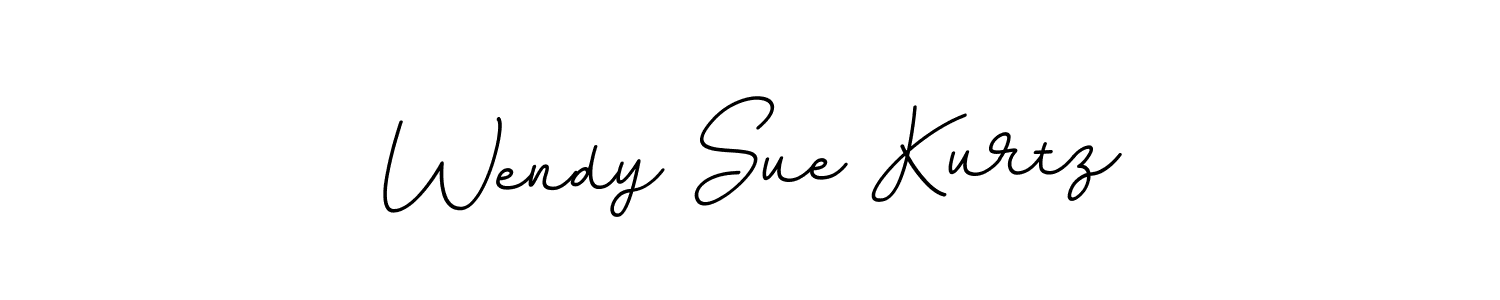 Design your own signature with our free online signature maker. With this signature software, you can create a handwritten (BallpointsItalic-DORy9) signature for name Wendy Sue Kurtz. Wendy Sue Kurtz signature style 11 images and pictures png