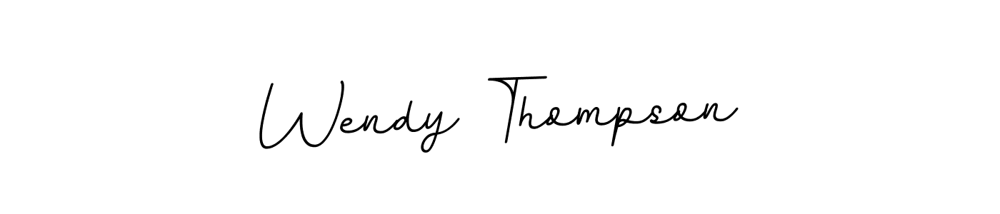This is the best signature style for the Wendy Thompson name. Also you like these signature font (BallpointsItalic-DORy9). Mix name signature. Wendy Thompson signature style 11 images and pictures png