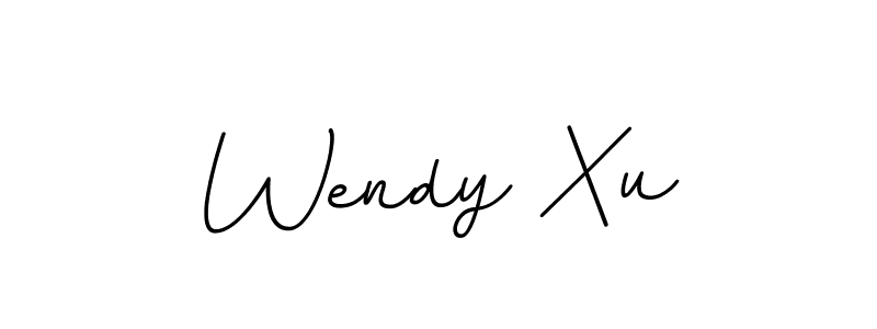 Create a beautiful signature design for name Wendy Xu. With this signature (BallpointsItalic-DORy9) fonts, you can make a handwritten signature for free. Wendy Xu signature style 11 images and pictures png