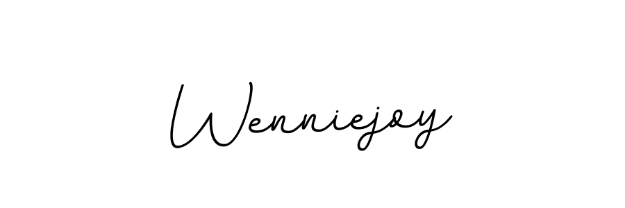 It looks lik you need a new signature style for name Wenniejoy. Design unique handwritten (BallpointsItalic-DORy9) signature with our free signature maker in just a few clicks. Wenniejoy signature style 11 images and pictures png