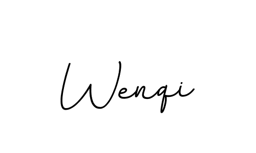 Make a beautiful signature design for name Wenqi. Use this online signature maker to create a handwritten signature for free. Wenqi signature style 11 images and pictures png