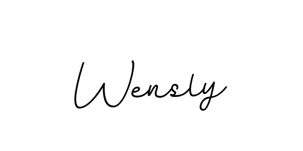 This is the best signature style for the Wensly name. Also you like these signature font (BallpointsItalic-DORy9). Mix name signature. Wensly signature style 11 images and pictures png