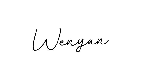 You should practise on your own different ways (BallpointsItalic-DORy9) to write your name (Wenyan) in signature. don't let someone else do it for you. Wenyan signature style 11 images and pictures png