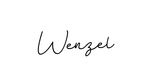 Design your own signature with our free online signature maker. With this signature software, you can create a handwritten (BallpointsItalic-DORy9) signature for name Wenzel. Wenzel signature style 11 images and pictures png