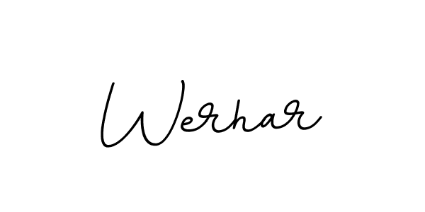 Also we have Werhar name is the best signature style. Create professional handwritten signature collection using BallpointsItalic-DORy9 autograph style. Werhar signature style 11 images and pictures png