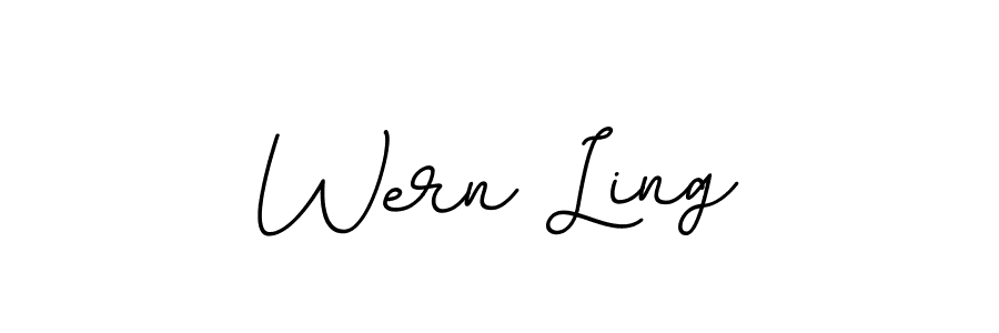 Once you've used our free online signature maker to create your best signature BallpointsItalic-DORy9 style, it's time to enjoy all of the benefits that Wern Ling name signing documents. Wern Ling signature style 11 images and pictures png