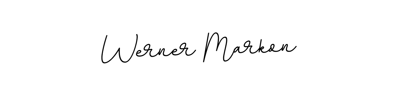 Make a beautiful signature design for name Werner Markon. Use this online signature maker to create a handwritten signature for free. Werner Markon signature style 11 images and pictures png