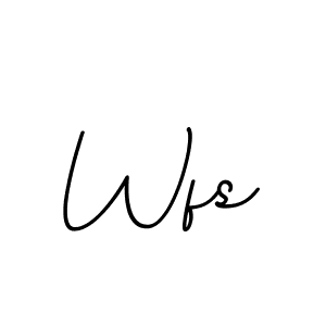 Make a beautiful signature design for name Wfs. Use this online signature maker to create a handwritten signature for free. Wfs signature style 11 images and pictures png