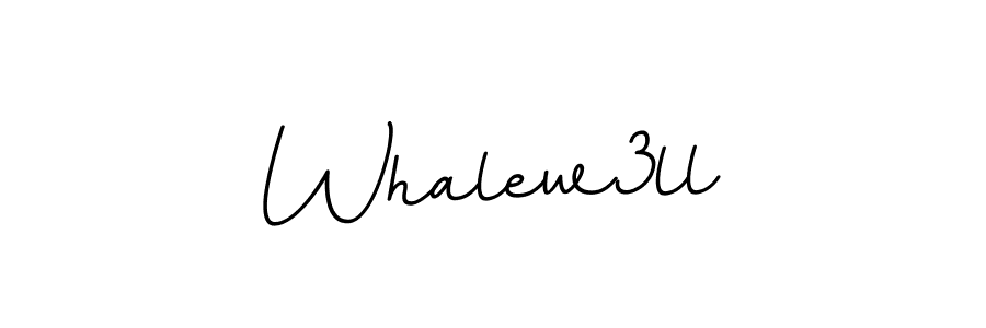 Also we have Whalew3ll name is the best signature style. Create professional handwritten signature collection using BallpointsItalic-DORy9 autograph style. Whalew3ll signature style 11 images and pictures png