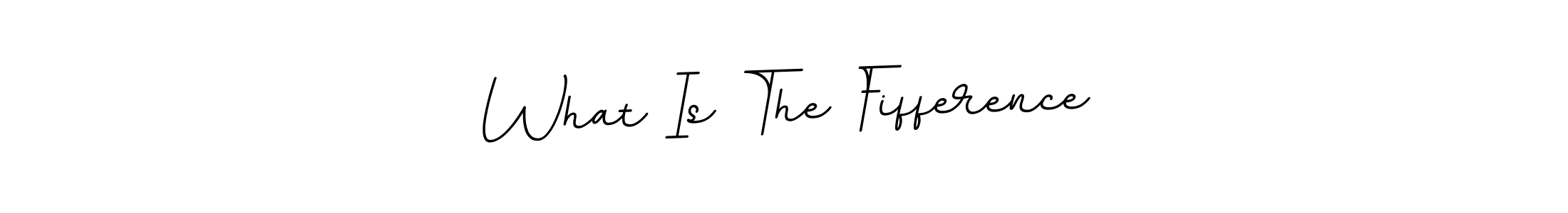 The best way (BallpointsItalic-DORy9) to make a short signature is to pick only two or three words in your name. The name What Is The Fifference include a total of six letters. For converting this name. What Is The Fifference signature style 11 images and pictures png