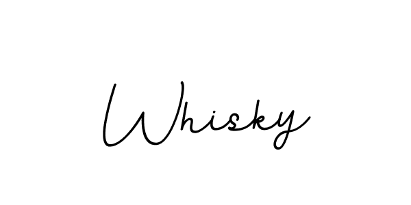 How to make Whisky name signature. Use BallpointsItalic-DORy9 style for creating short signs online. This is the latest handwritten sign. Whisky signature style 11 images and pictures png