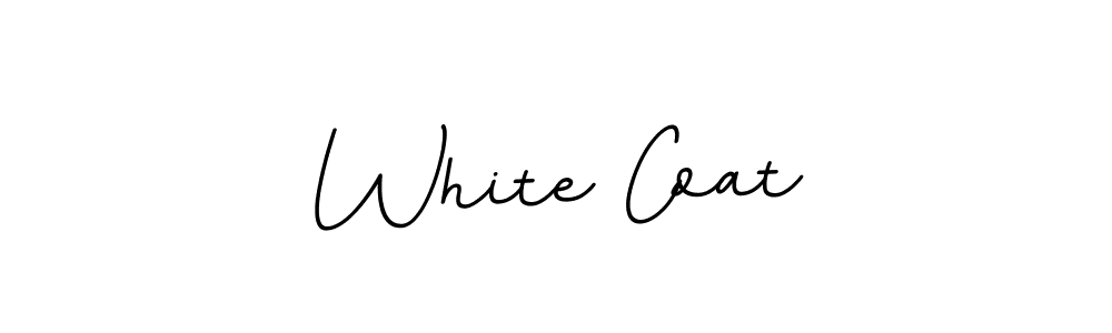 Also we have White Coat name is the best signature style. Create professional handwritten signature collection using BallpointsItalic-DORy9 autograph style. White Coat signature style 11 images and pictures png