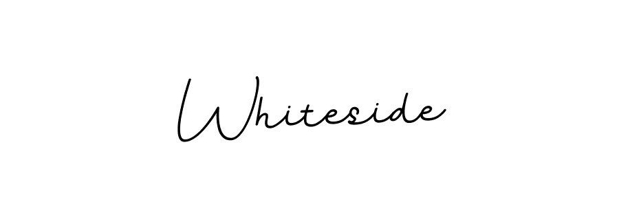 Once you've used our free online signature maker to create your best signature BallpointsItalic-DORy9 style, it's time to enjoy all of the benefits that Whiteside name signing documents. Whiteside signature style 11 images and pictures png