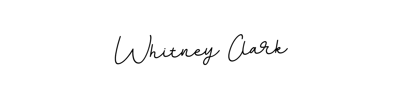 The best way (BallpointsItalic-DORy9) to make a short signature is to pick only two or three words in your name. The name Whitney Clark include a total of six letters. For converting this name. Whitney Clark signature style 11 images and pictures png