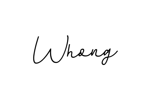 Whong stylish signature style. Best Handwritten Sign (BallpointsItalic-DORy9) for my name. Handwritten Signature Collection Ideas for my name Whong. Whong signature style 11 images and pictures png