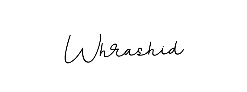 You should practise on your own different ways (BallpointsItalic-DORy9) to write your name (Whrashid) in signature. don't let someone else do it for you. Whrashid signature style 11 images and pictures png