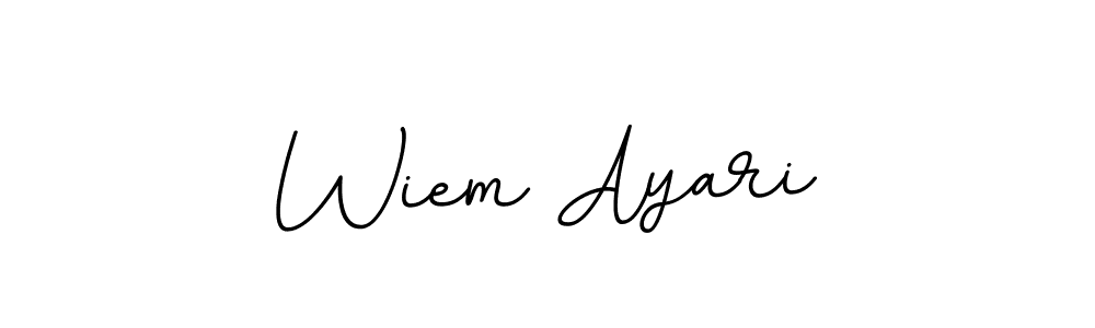 See photos of Wiem Ayari official signature by Spectra . Check more albums & portfolios. Read reviews & check more about BallpointsItalic-DORy9 font. Wiem Ayari signature style 11 images and pictures png
