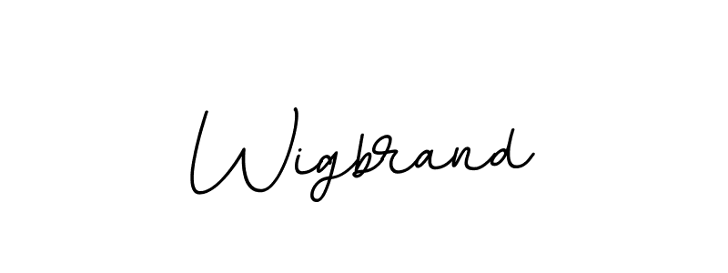 Create a beautiful signature design for name Wigbrand. With this signature (BallpointsItalic-DORy9) fonts, you can make a handwritten signature for free. Wigbrand signature style 11 images and pictures png