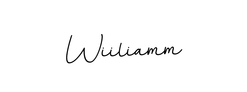 You should practise on your own different ways (BallpointsItalic-DORy9) to write your name (Wiiliamm) in signature. don't let someone else do it for you. Wiiliamm signature style 11 images and pictures png