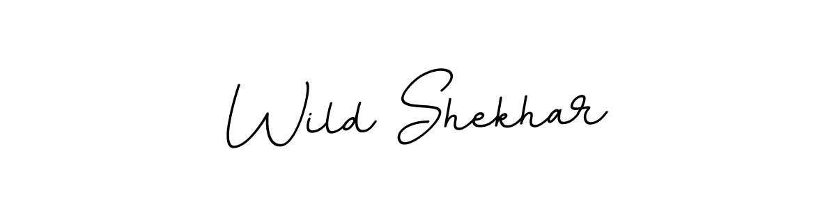 Design your own signature with our free online signature maker. With this signature software, you can create a handwritten (BallpointsItalic-DORy9) signature for name Wild Shekhar. Wild Shekhar signature style 11 images and pictures png