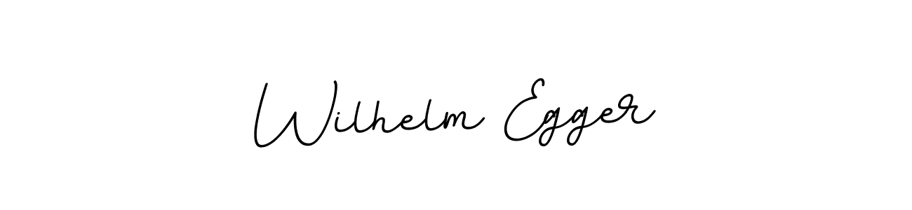 Design your own signature with our free online signature maker. With this signature software, you can create a handwritten (BallpointsItalic-DORy9) signature for name Wilhelm Egger. Wilhelm Egger signature style 11 images and pictures png