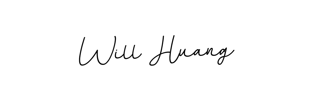 Design your own signature with our free online signature maker. With this signature software, you can create a handwritten (BallpointsItalic-DORy9) signature for name Will Huang. Will Huang signature style 11 images and pictures png