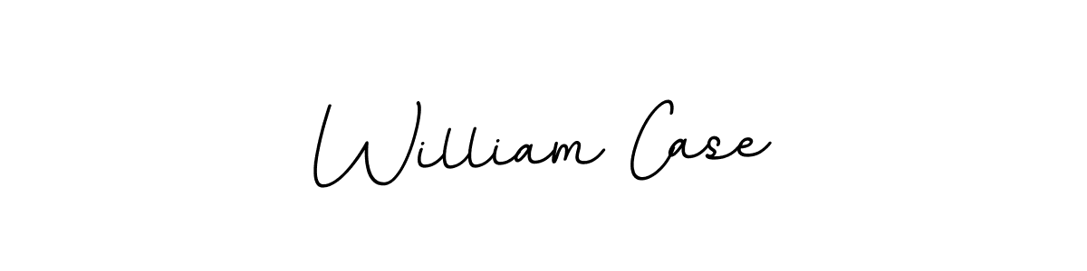 How to make William Case name signature. Use BallpointsItalic-DORy9 style for creating short signs online. This is the latest handwritten sign. William Case signature style 11 images and pictures png