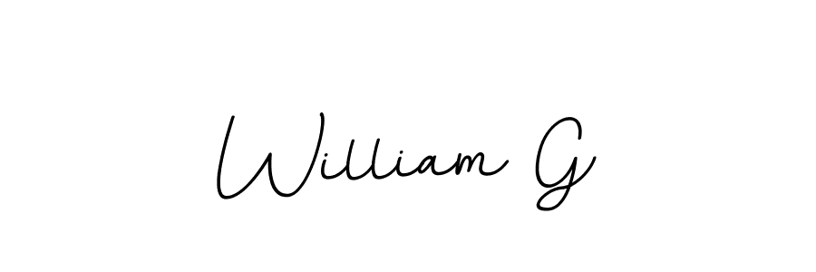 How to Draw William G signature style? BallpointsItalic-DORy9 is a latest design signature styles for name William G. William G signature style 11 images and pictures png