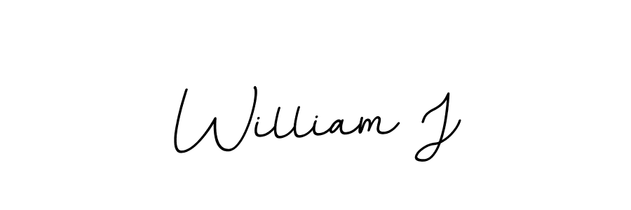 How to make William J signature? BallpointsItalic-DORy9 is a professional autograph style. Create handwritten signature for William J name. William J signature style 11 images and pictures png