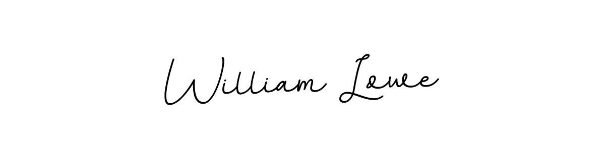 Design your own signature with our free online signature maker. With this signature software, you can create a handwritten (BallpointsItalic-DORy9) signature for name William Lowe. William Lowe signature style 11 images and pictures png