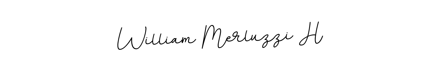 if you are searching for the best signature style for your name William Merluzzi H. so please give up your signature search. here we have designed multiple signature styles  using BallpointsItalic-DORy9. William Merluzzi H signature style 11 images and pictures png
