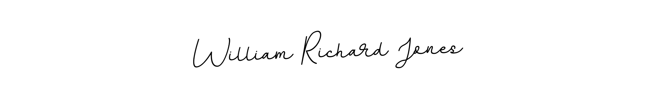 William Richard Jones stylish signature style. Best Handwritten Sign (BallpointsItalic-DORy9) for my name. Handwritten Signature Collection Ideas for my name William Richard Jones. William Richard Jones signature style 11 images and pictures png