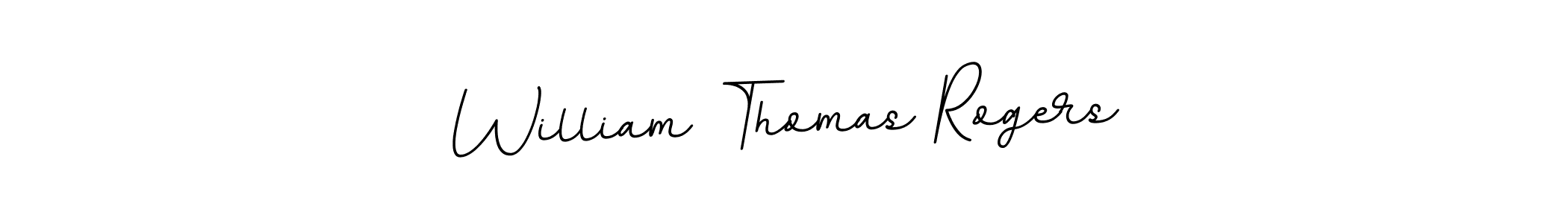 Use a signature maker to create a handwritten signature online. With this signature software, you can design (BallpointsItalic-DORy9) your own signature for name William Thomas Rogers. William Thomas Rogers signature style 11 images and pictures png
