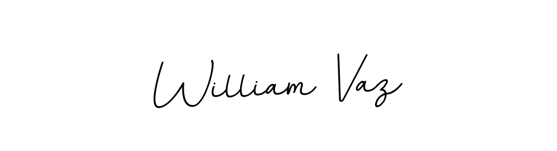 Design your own signature with our free online signature maker. With this signature software, you can create a handwritten (BallpointsItalic-DORy9) signature for name William Vaz. William Vaz signature style 11 images and pictures png