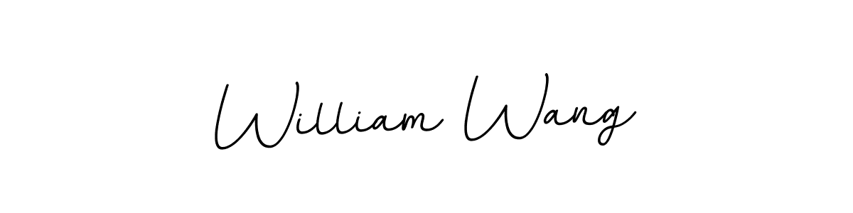 Also we have William Wang name is the best signature style. Create professional handwritten signature collection using BallpointsItalic-DORy9 autograph style. William Wang signature style 11 images and pictures png