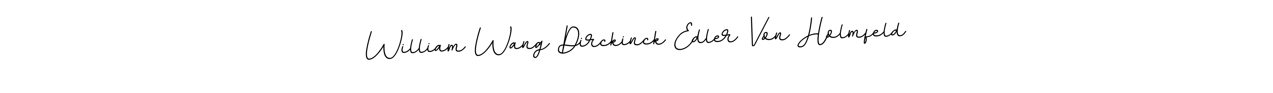 Also we have William Wang Dirckinck Edler Von Holmfeld name is the best signature style. Create professional handwritten signature collection using BallpointsItalic-DORy9 autograph style. William Wang Dirckinck Edler Von Holmfeld signature style 11 images and pictures png