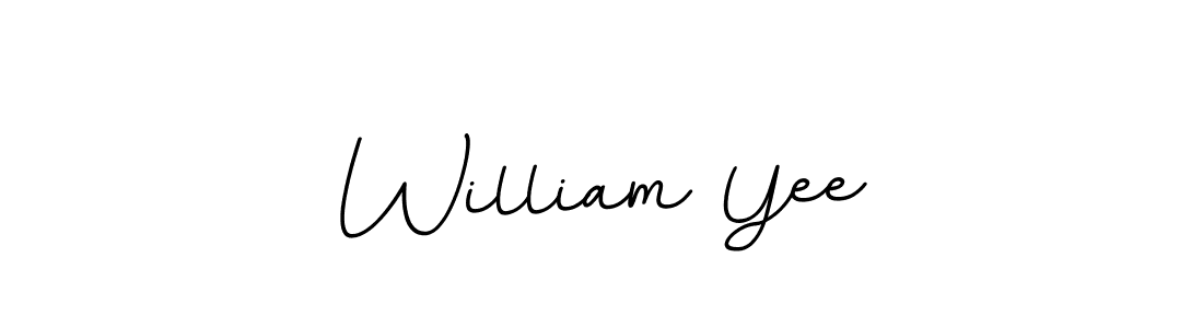Make a beautiful signature design for name William Yee. With this signature (BallpointsItalic-DORy9) style, you can create a handwritten signature for free. William Yee signature style 11 images and pictures png