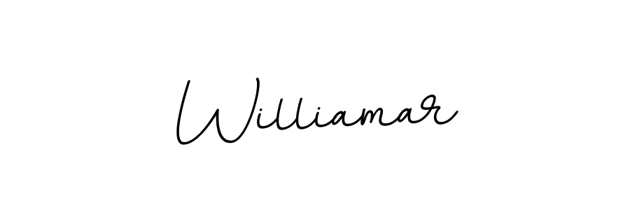 You should practise on your own different ways (BallpointsItalic-DORy9) to write your name (Williamar) in signature. don't let someone else do it for you. Williamar signature style 11 images and pictures png