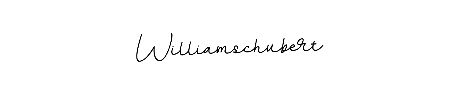 if you are searching for the best signature style for your name Williamschubert. so please give up your signature search. here we have designed multiple signature styles  using BallpointsItalic-DORy9. Williamschubert signature style 11 images and pictures png