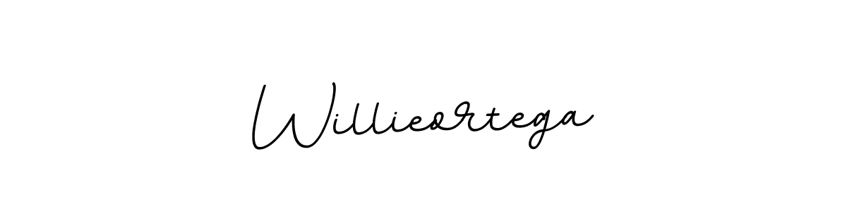 Use a signature maker to create a handwritten signature online. With this signature software, you can design (BallpointsItalic-DORy9) your own signature for name Willieortega. Willieortega signature style 11 images and pictures png