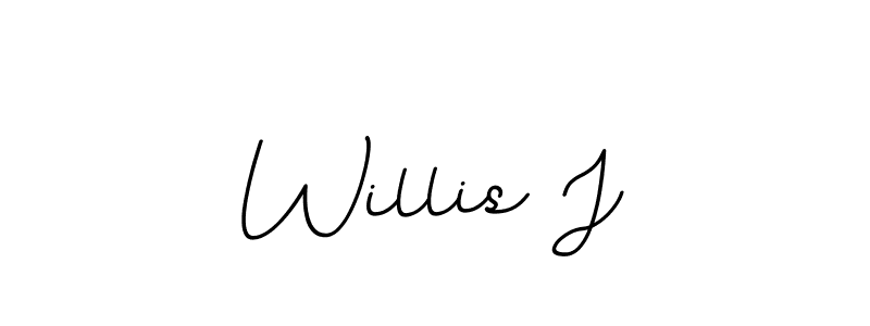 Similarly BallpointsItalic-DORy9 is the best handwritten signature design. Signature creator online .You can use it as an online autograph creator for name Willis J. Willis J signature style 11 images and pictures png