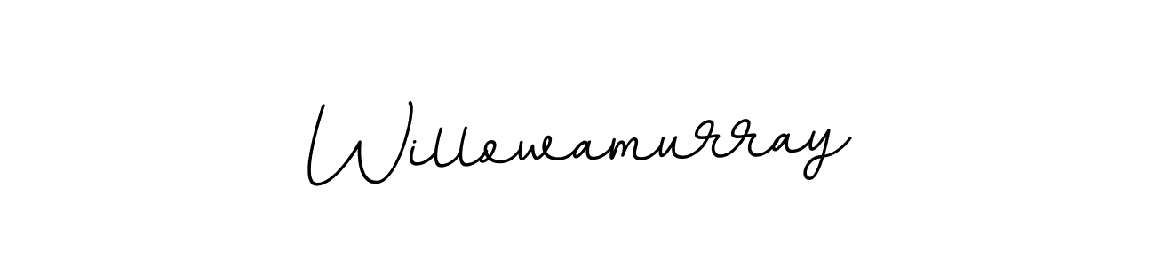 Willowamurray stylish signature style. Best Handwritten Sign (BallpointsItalic-DORy9) for my name. Handwritten Signature Collection Ideas for my name Willowamurray. Willowamurray signature style 11 images and pictures png