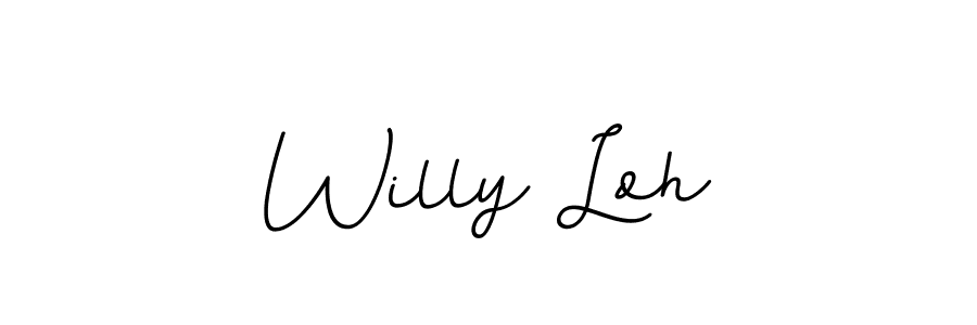 How to make Willy Loh signature? BallpointsItalic-DORy9 is a professional autograph style. Create handwritten signature for Willy Loh name. Willy Loh signature style 11 images and pictures png