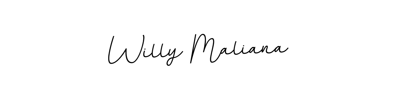 This is the best signature style for the Willy Maliana name. Also you like these signature font (BallpointsItalic-DORy9). Mix name signature. Willy Maliana signature style 11 images and pictures png