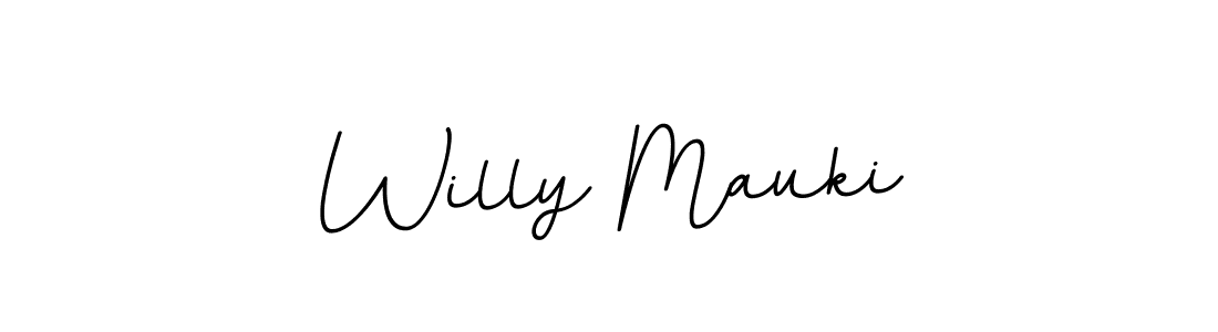Make a beautiful signature design for name Willy Mauki. With this signature (BallpointsItalic-DORy9) style, you can create a handwritten signature for free. Willy Mauki signature style 11 images and pictures png